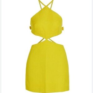Alexis chella dress in yellow